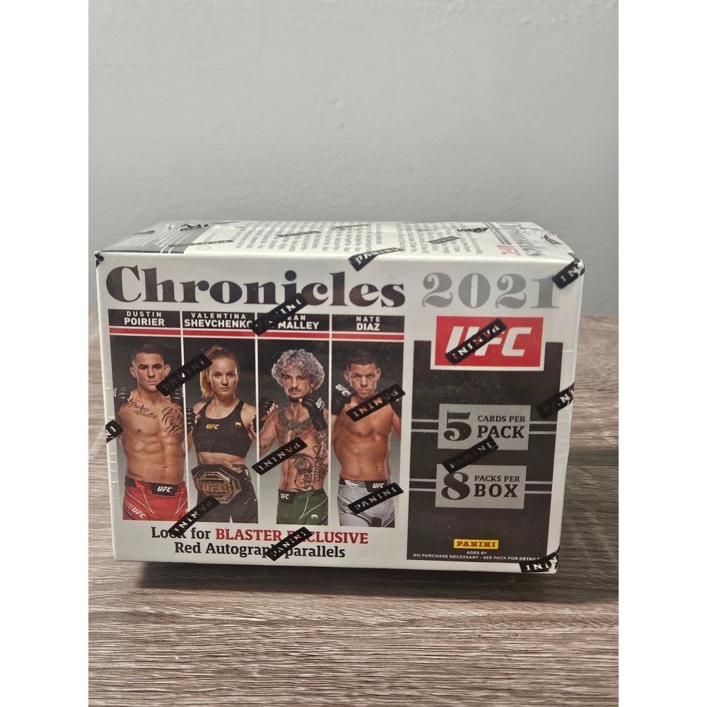 2021 Panini Chronicles UFC Blaster Box Factory Sealed 40 Cards 8 Packs MMA